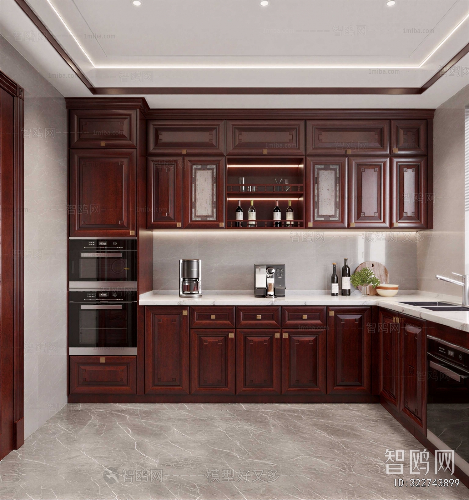 New Chinese Style The Kitchen