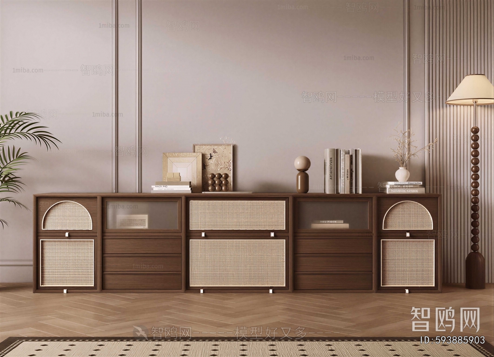 Modern Entrance Cabinet