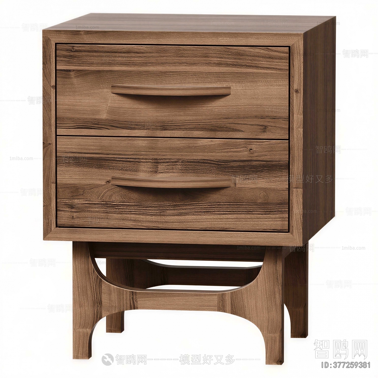 Wabi-sabi Style Bedside Cupboard