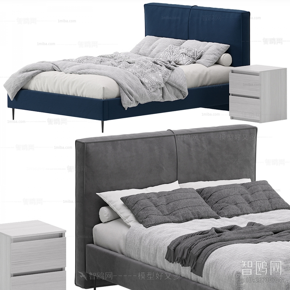 Modern Double Bed