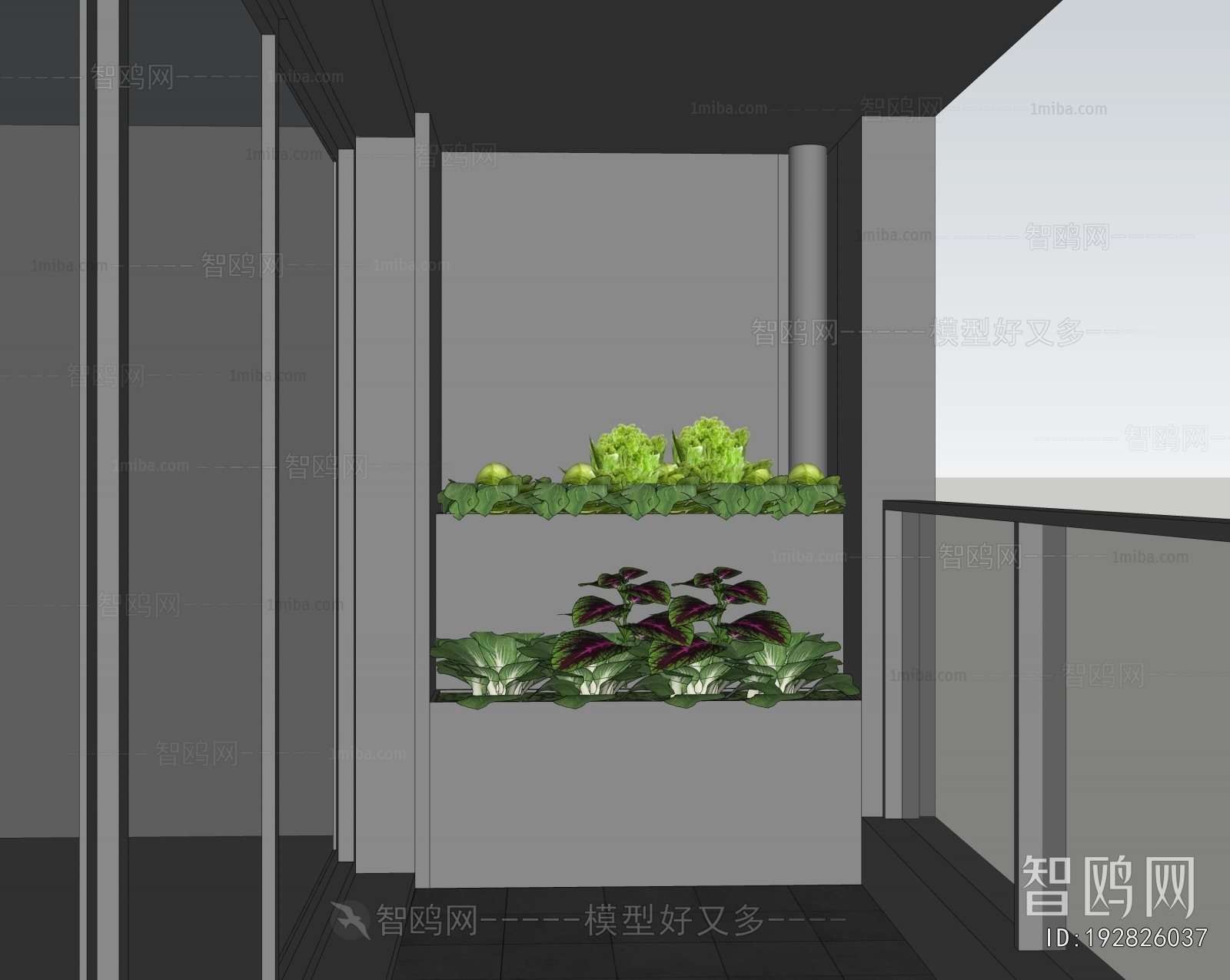 Modern Flower Bed, Flower Bowl, Flower Box