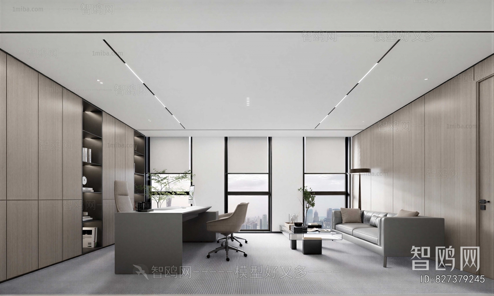 Modern Manager's Office