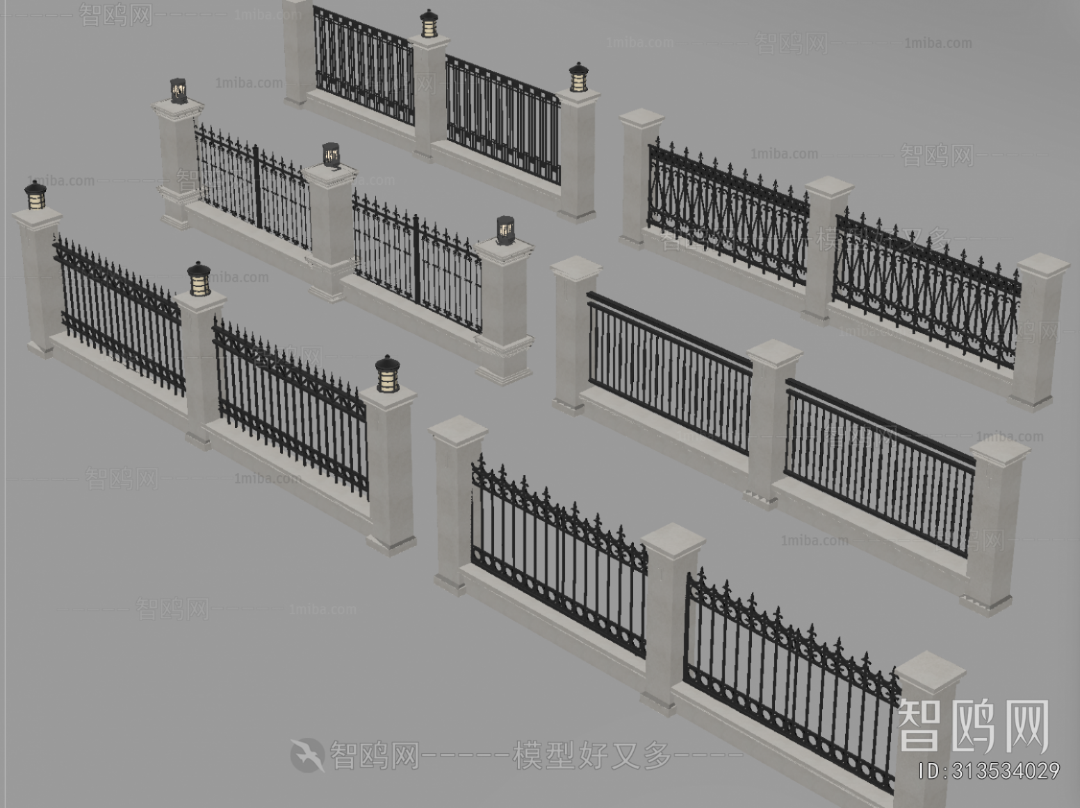 Simple European Style Guardrail