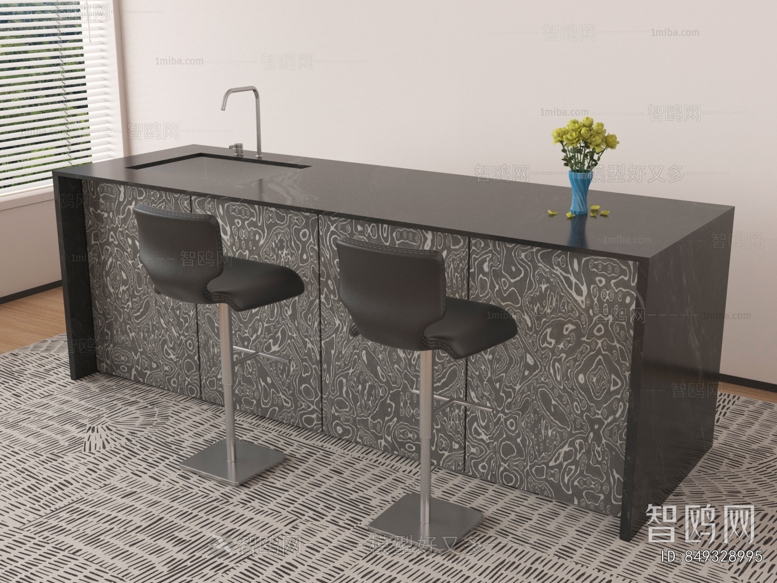 Modern Counter Bar