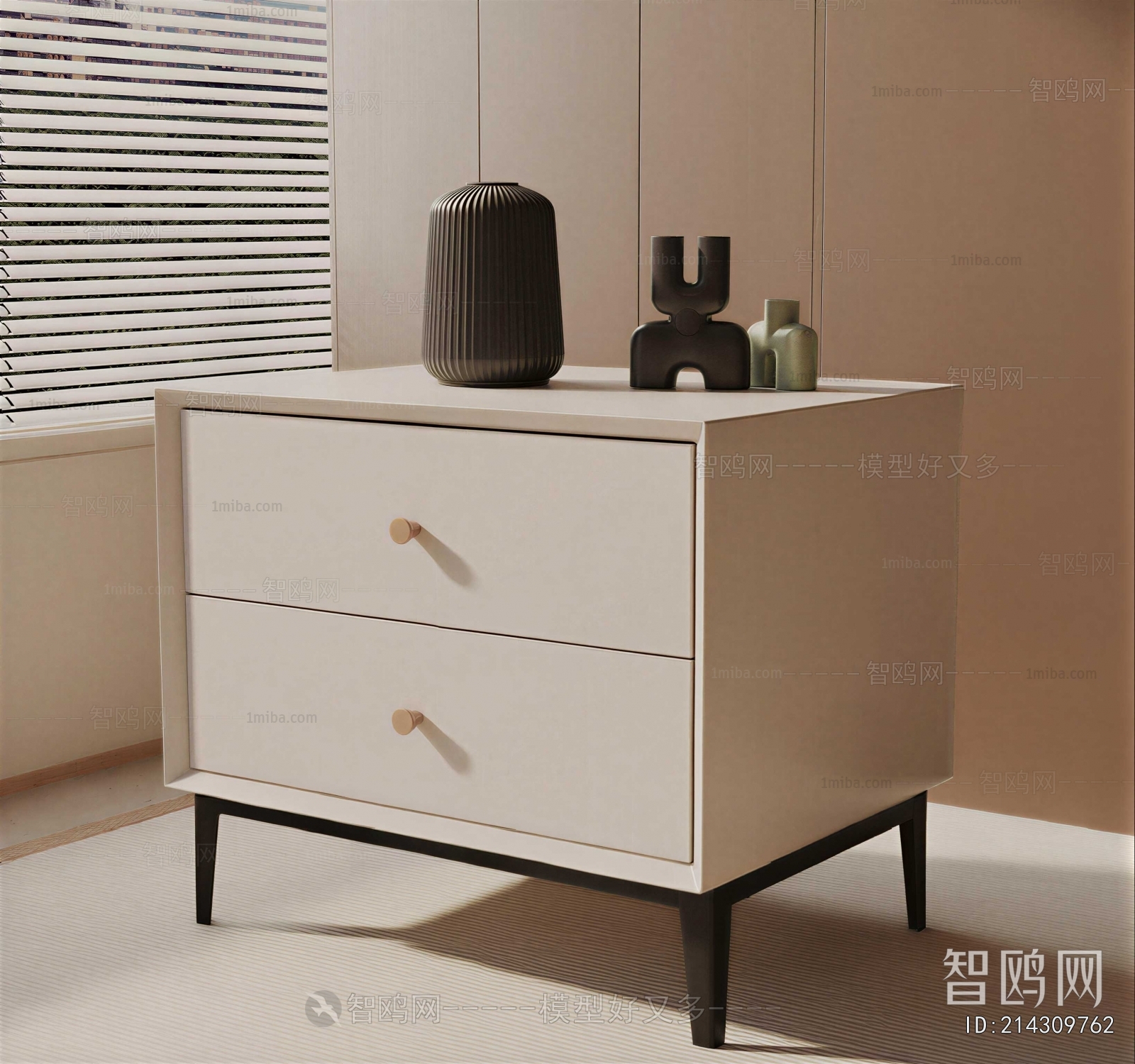 Modern Bedside Cupboard