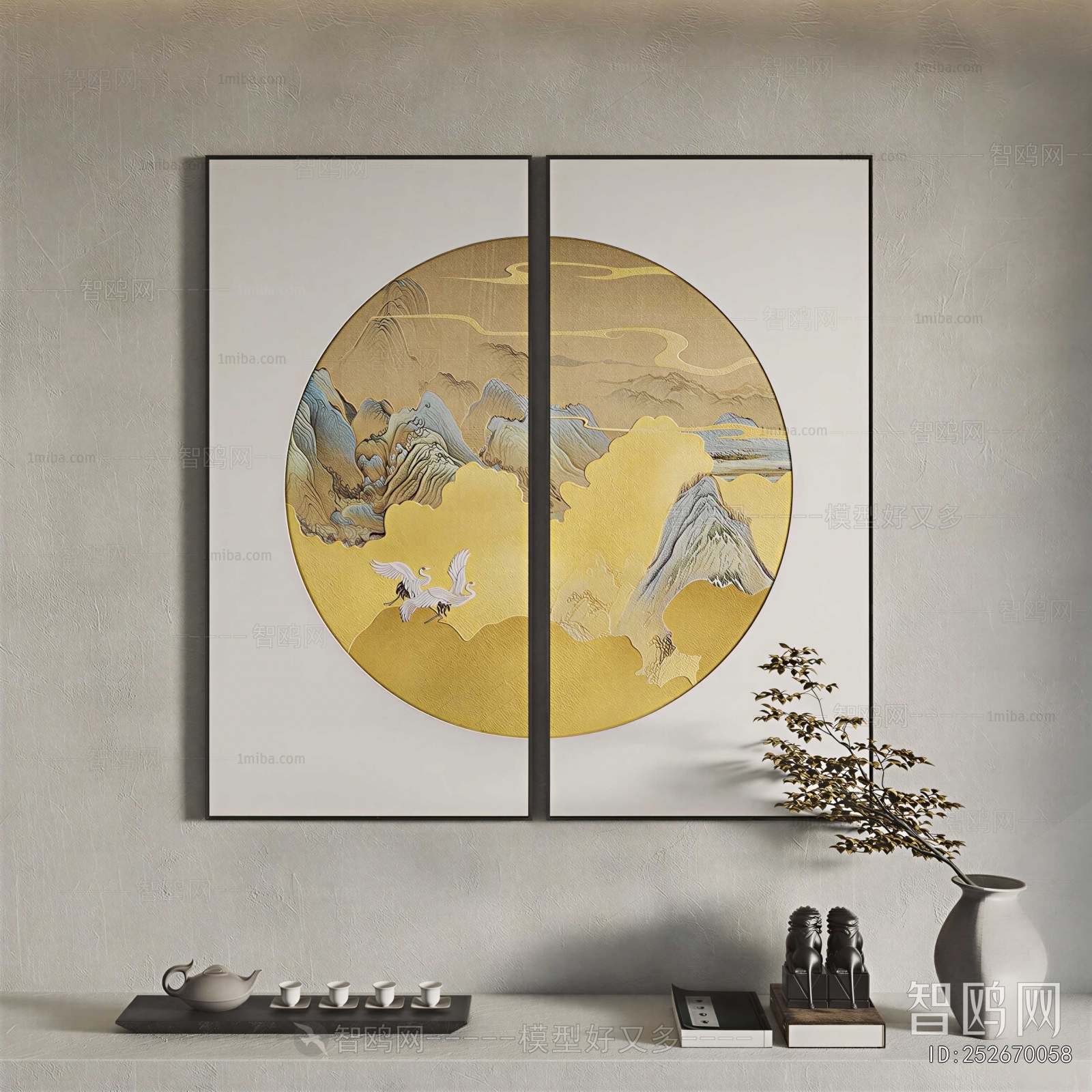 New Chinese Style Painting