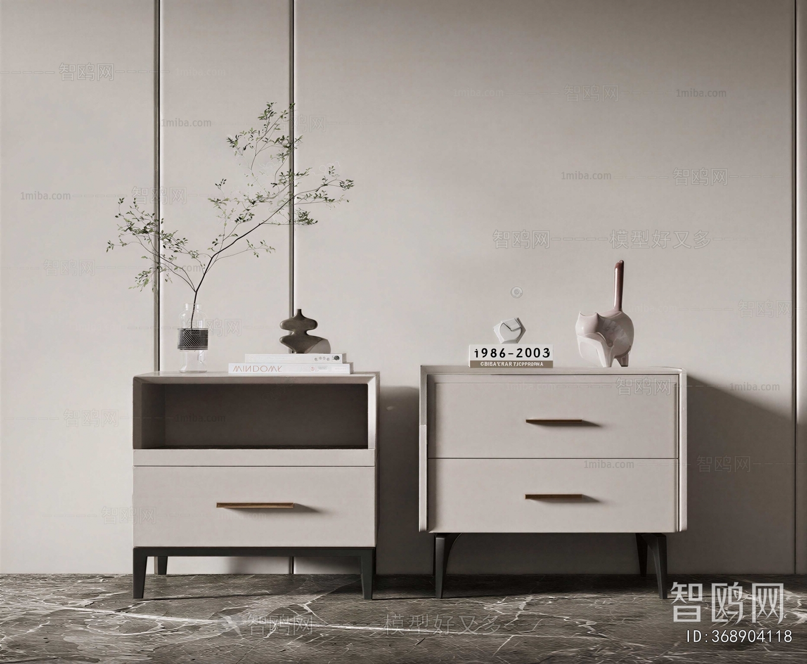 Modern Bedside Cupboard