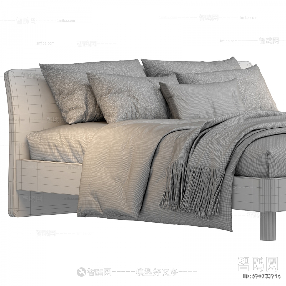 Modern Double Bed