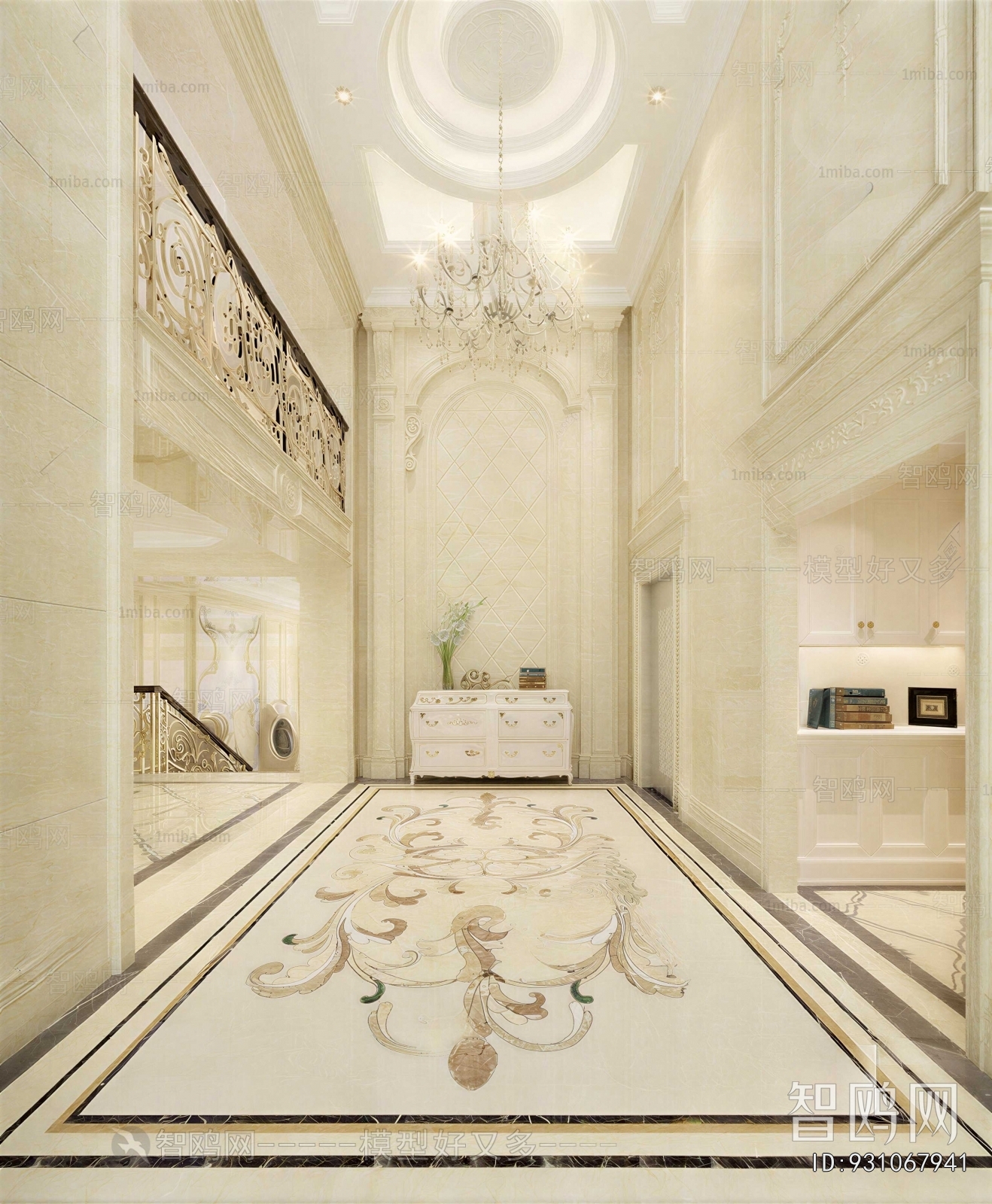 European Style Hallway