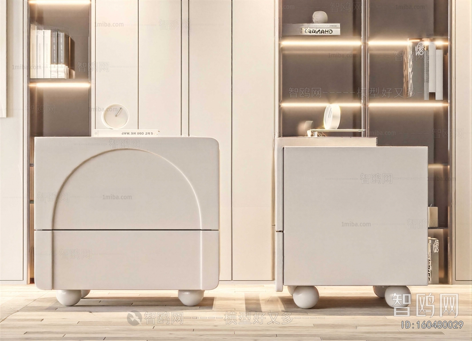 Modern Bedside Cupboard