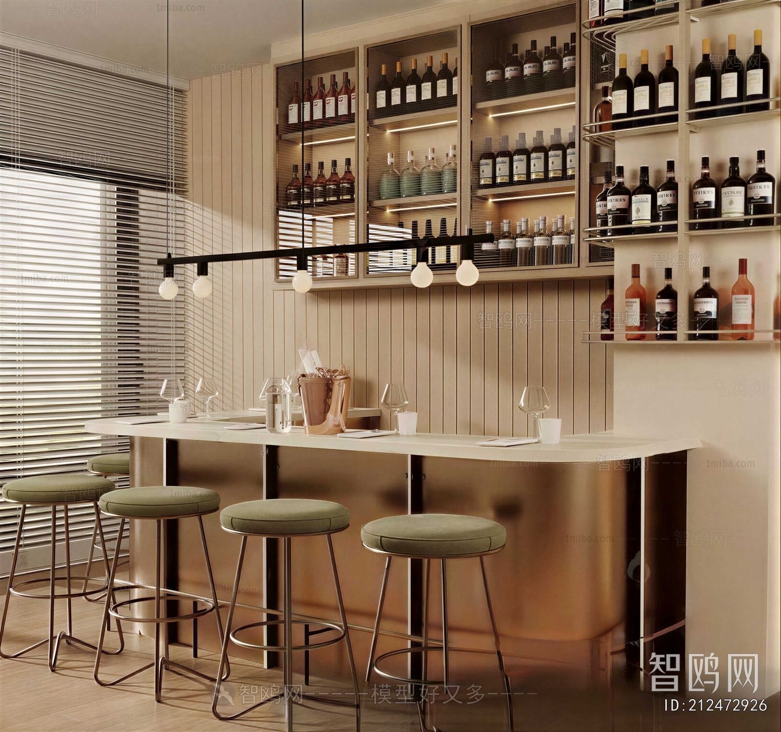 Modern Counter Bar