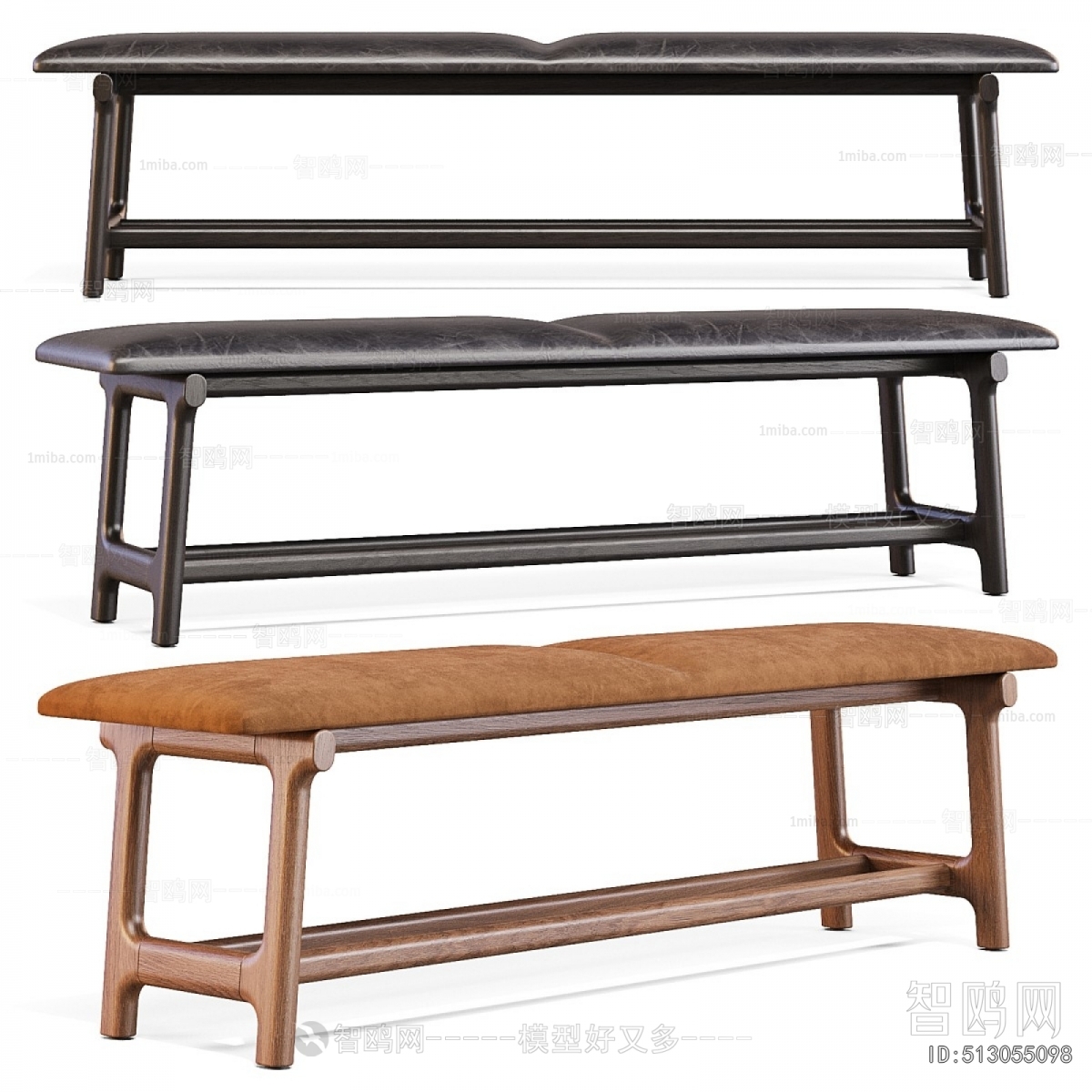 Wabi-sabi Style Bench