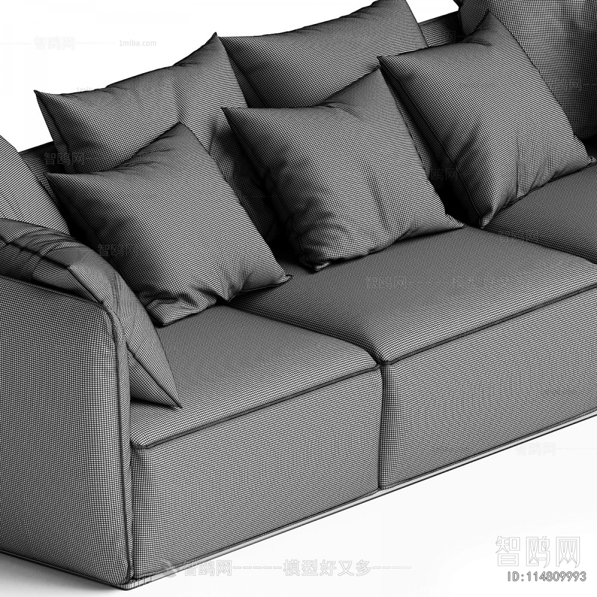 Modern Three-seat Sofa