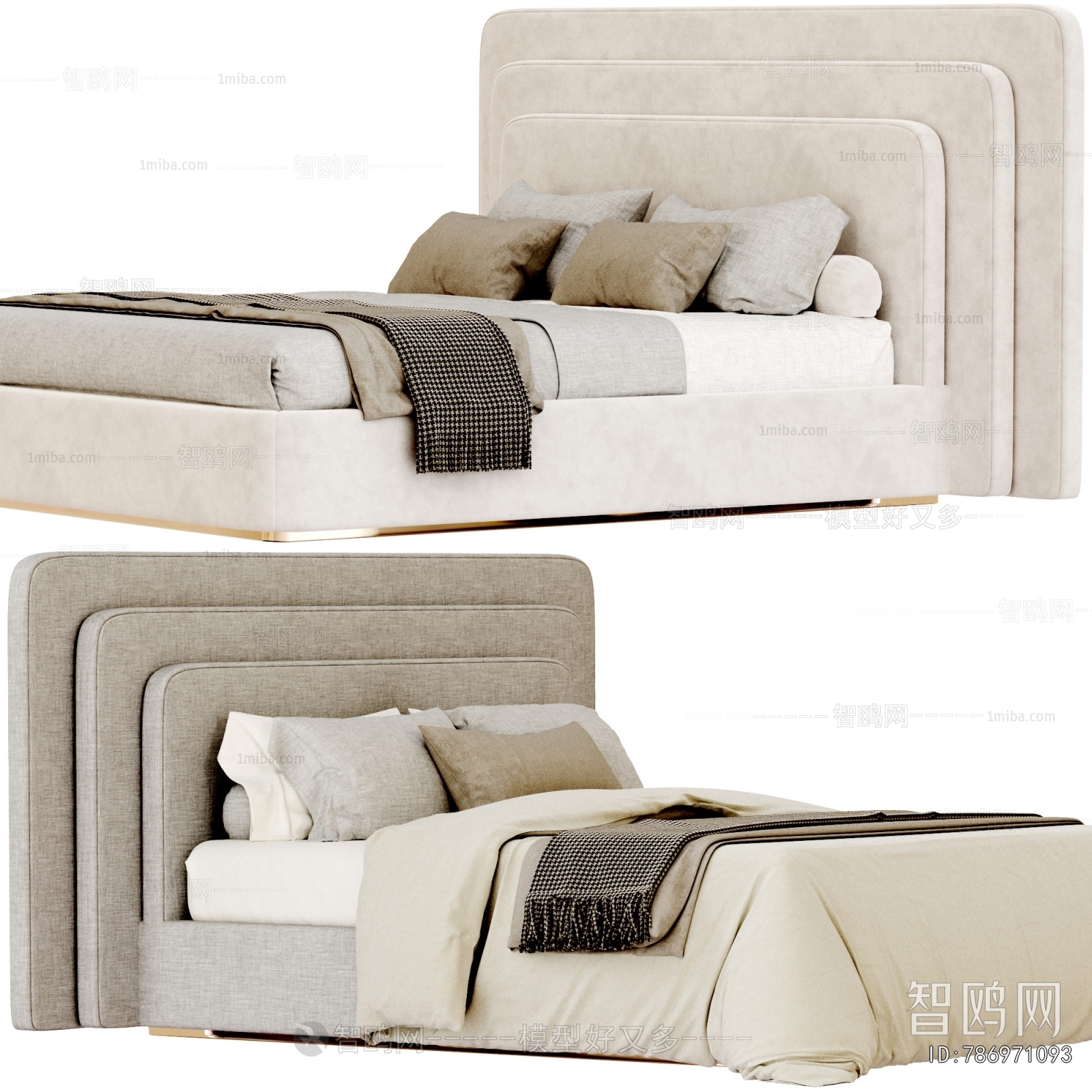 Modern Double Bed