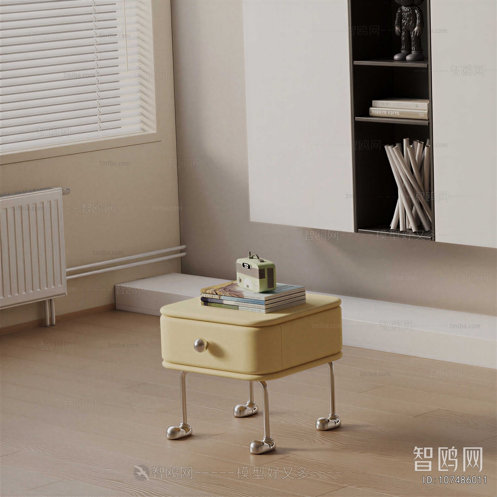 Modern Bedside Cupboard