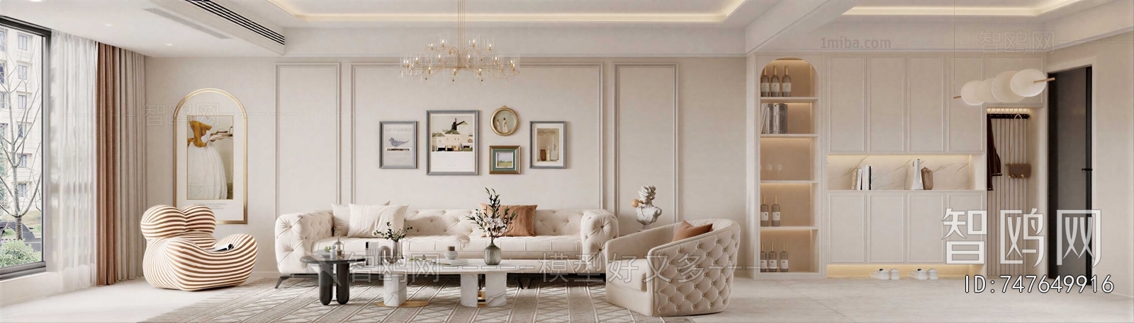 French Style A Living Room