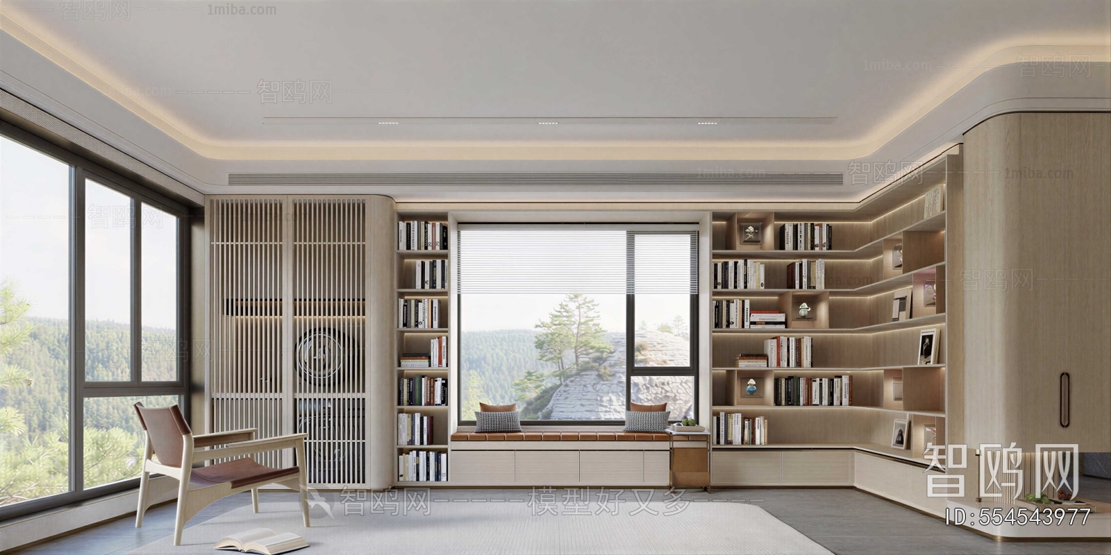 Modern Bookstore Book Bar