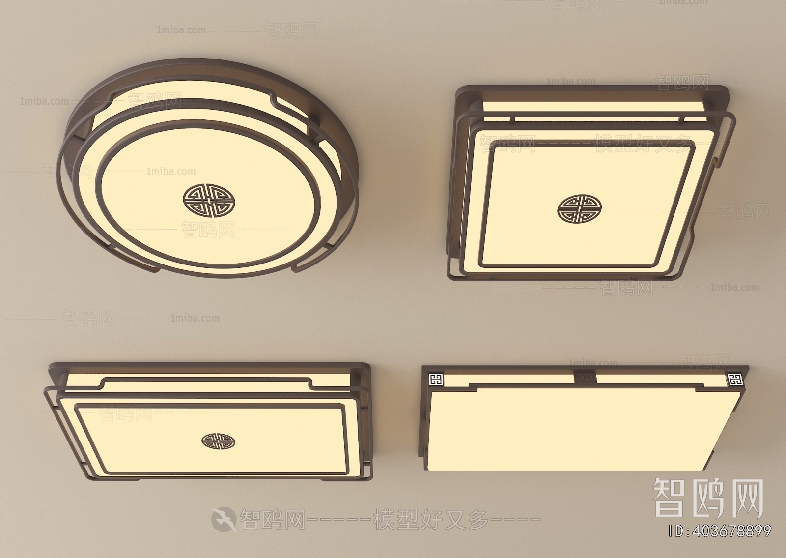 New Chinese Style Ceiling Ceiling Lamp