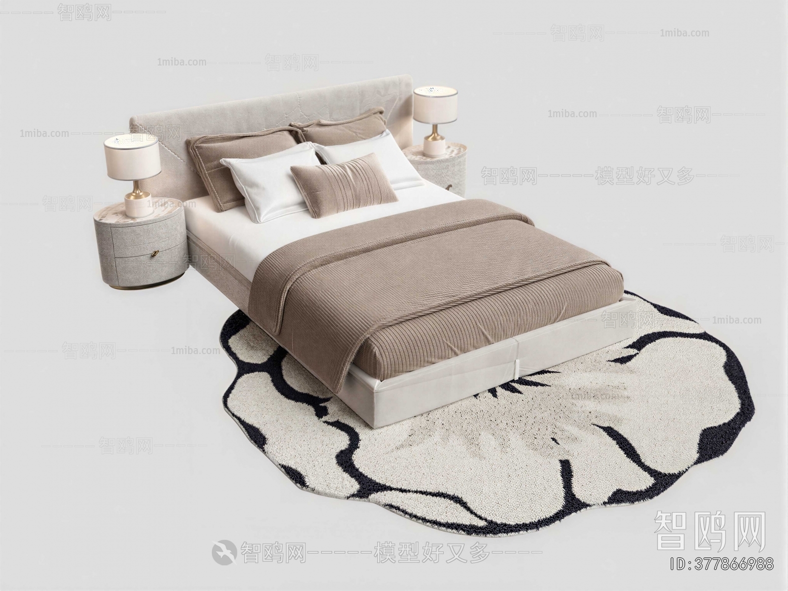 Modern Double Bed