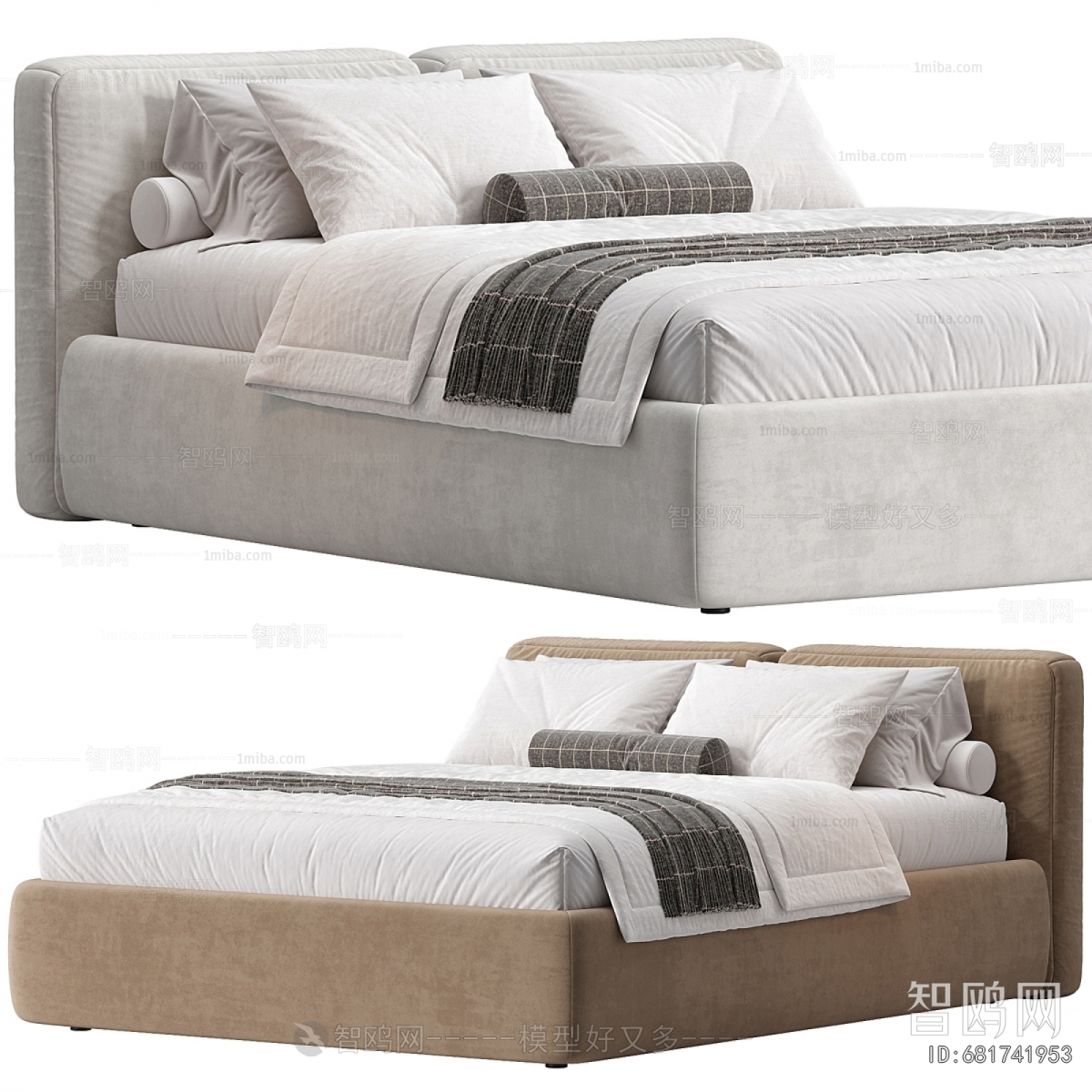Modern Double Bed