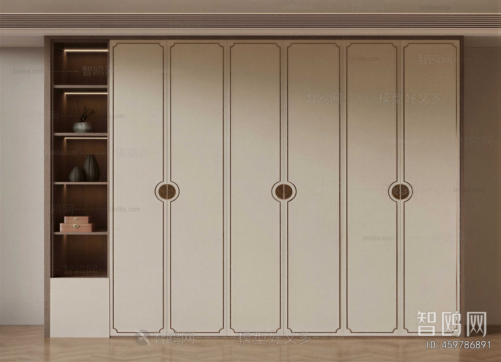 New Chinese Style The Wardrobe