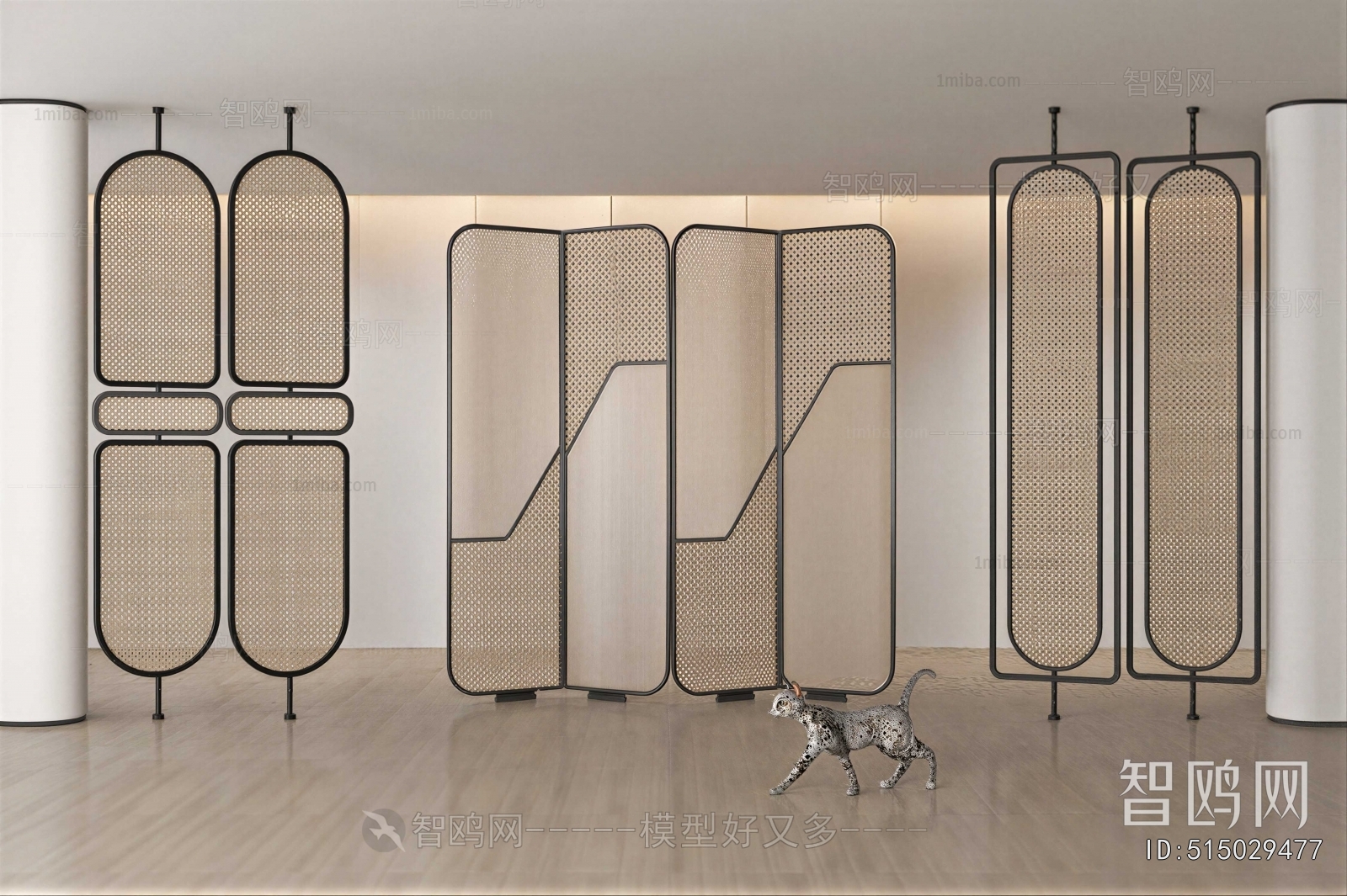 Wabi-sabi Style Partition