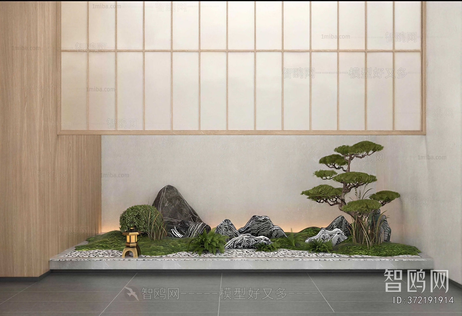 New Chinese Style Plant Landscaping