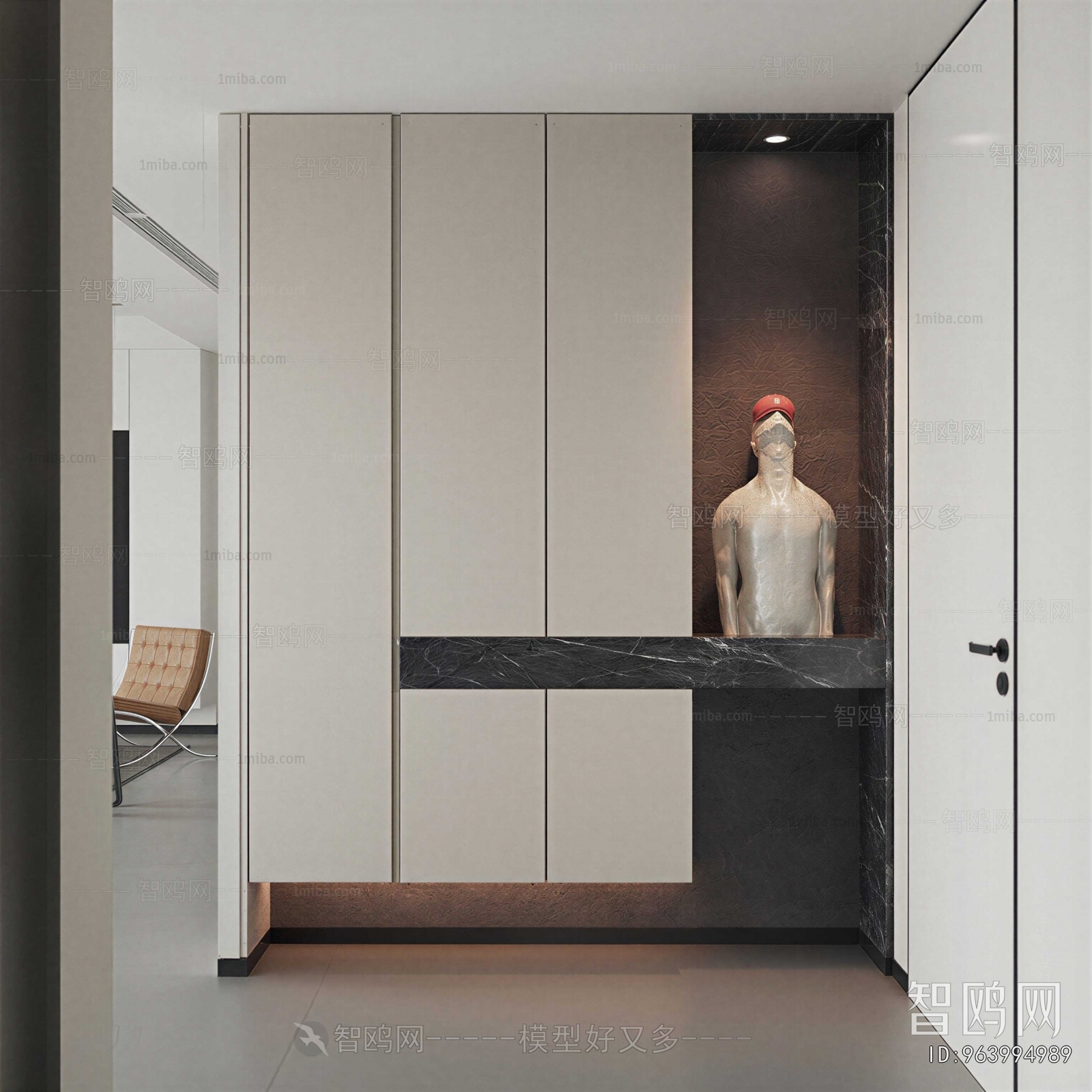 Modern Entrance Cabinet