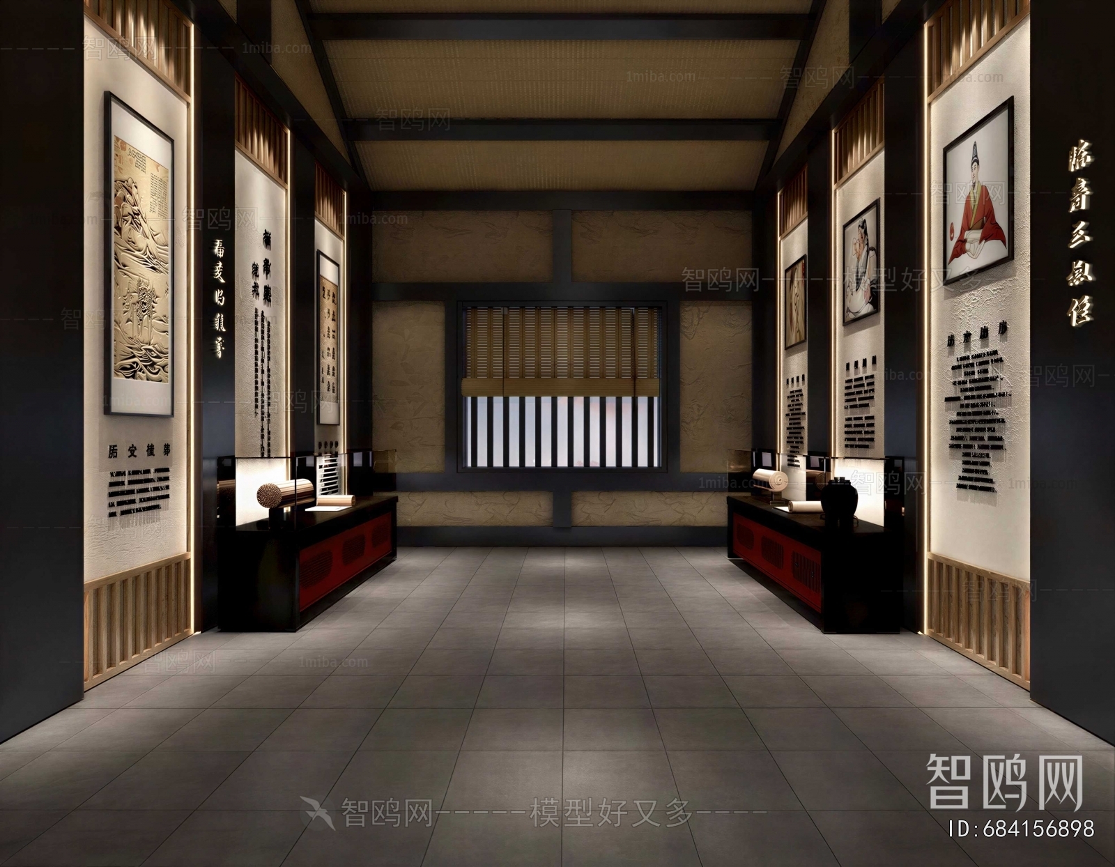 New Chinese Style Exhibition Hall