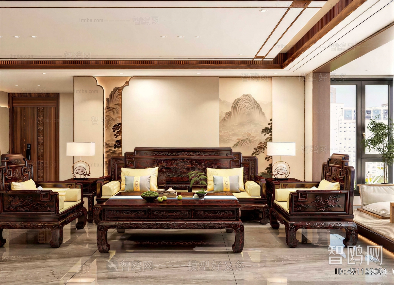 Chinese Style A Living Room