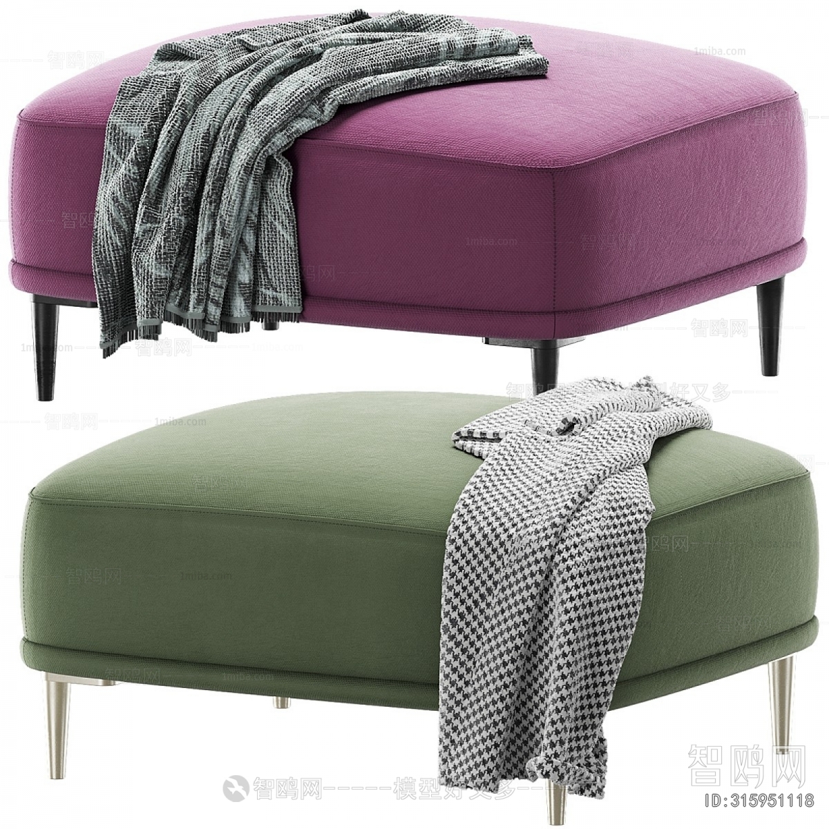 Modern Sofa Stool