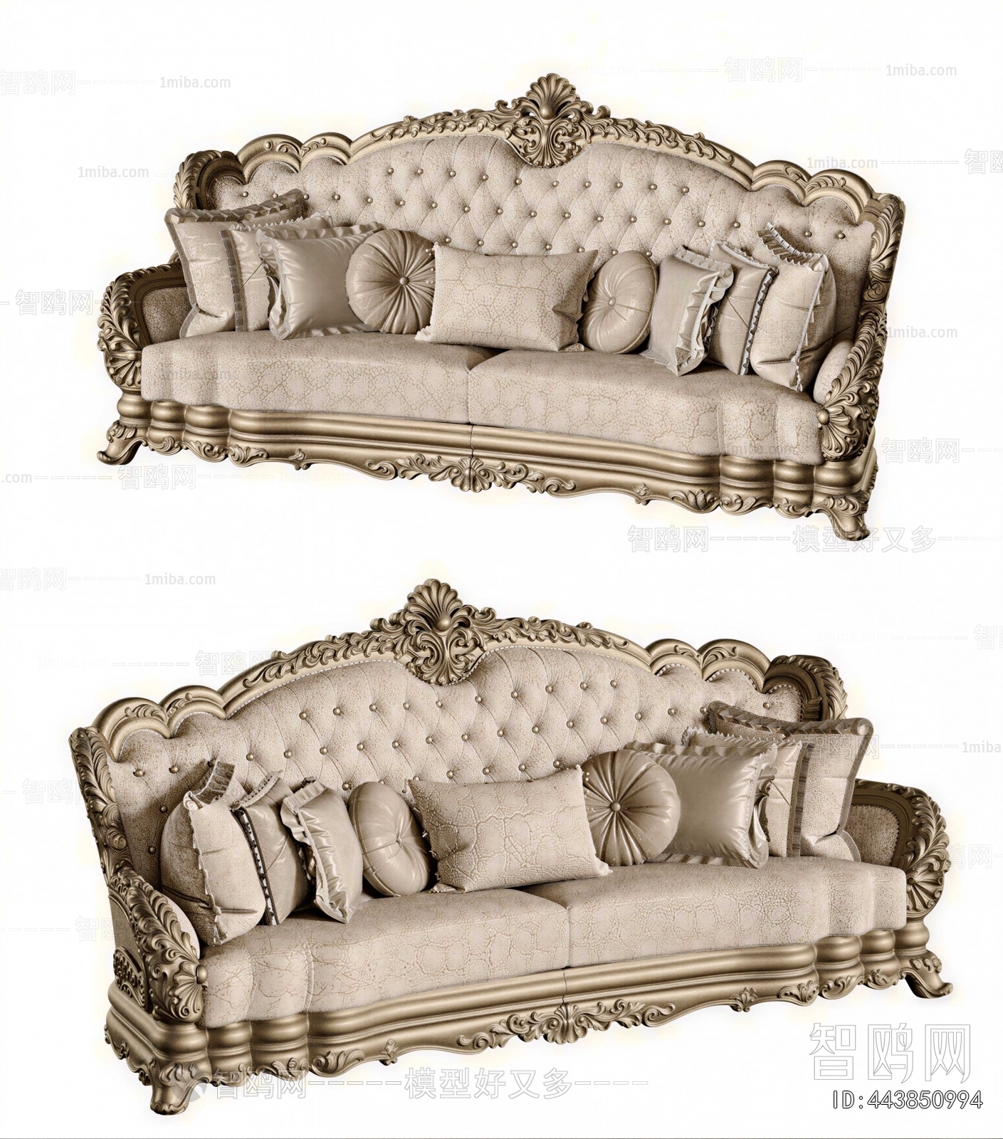 European Style A Sofa For Two