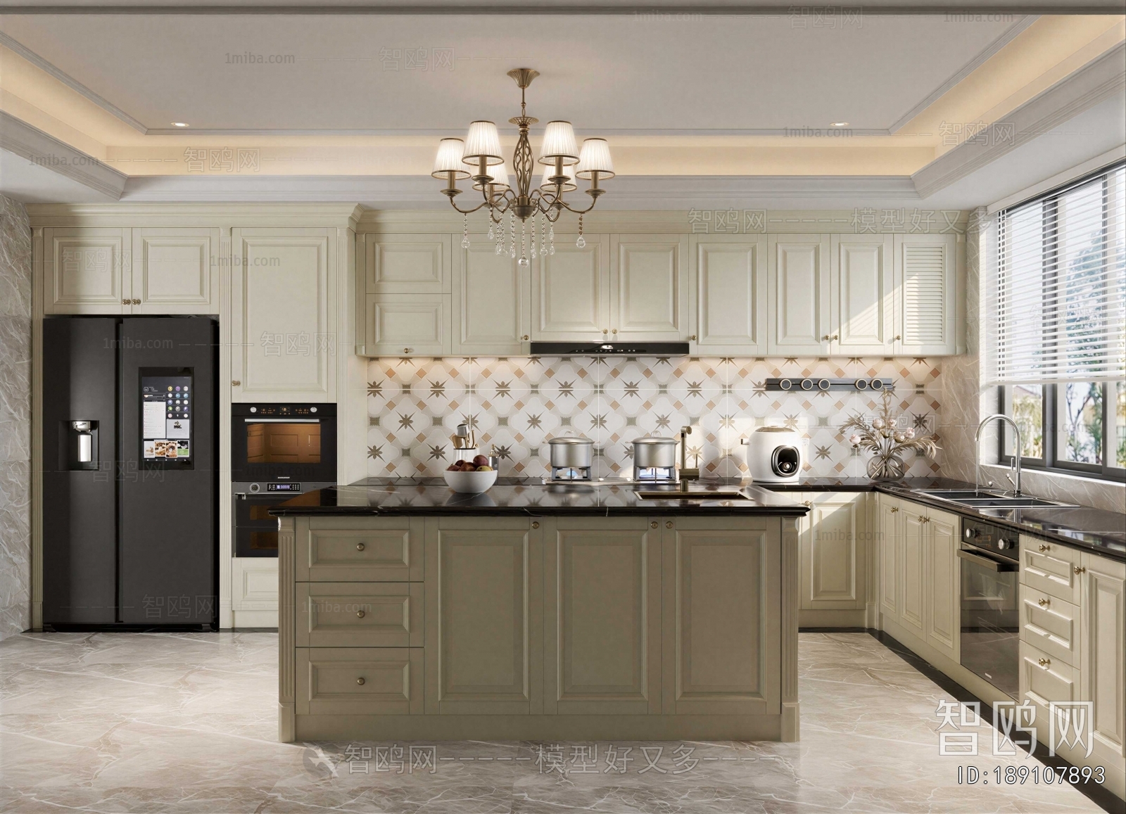 American Style Open Kitchen