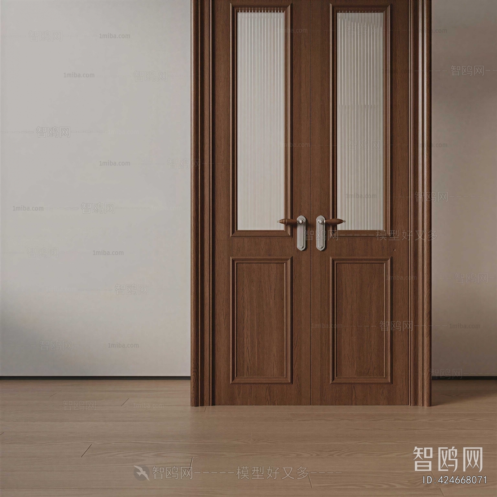 Modern Double Door