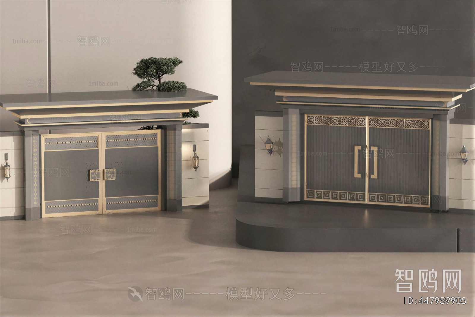 New Chinese Style Gate