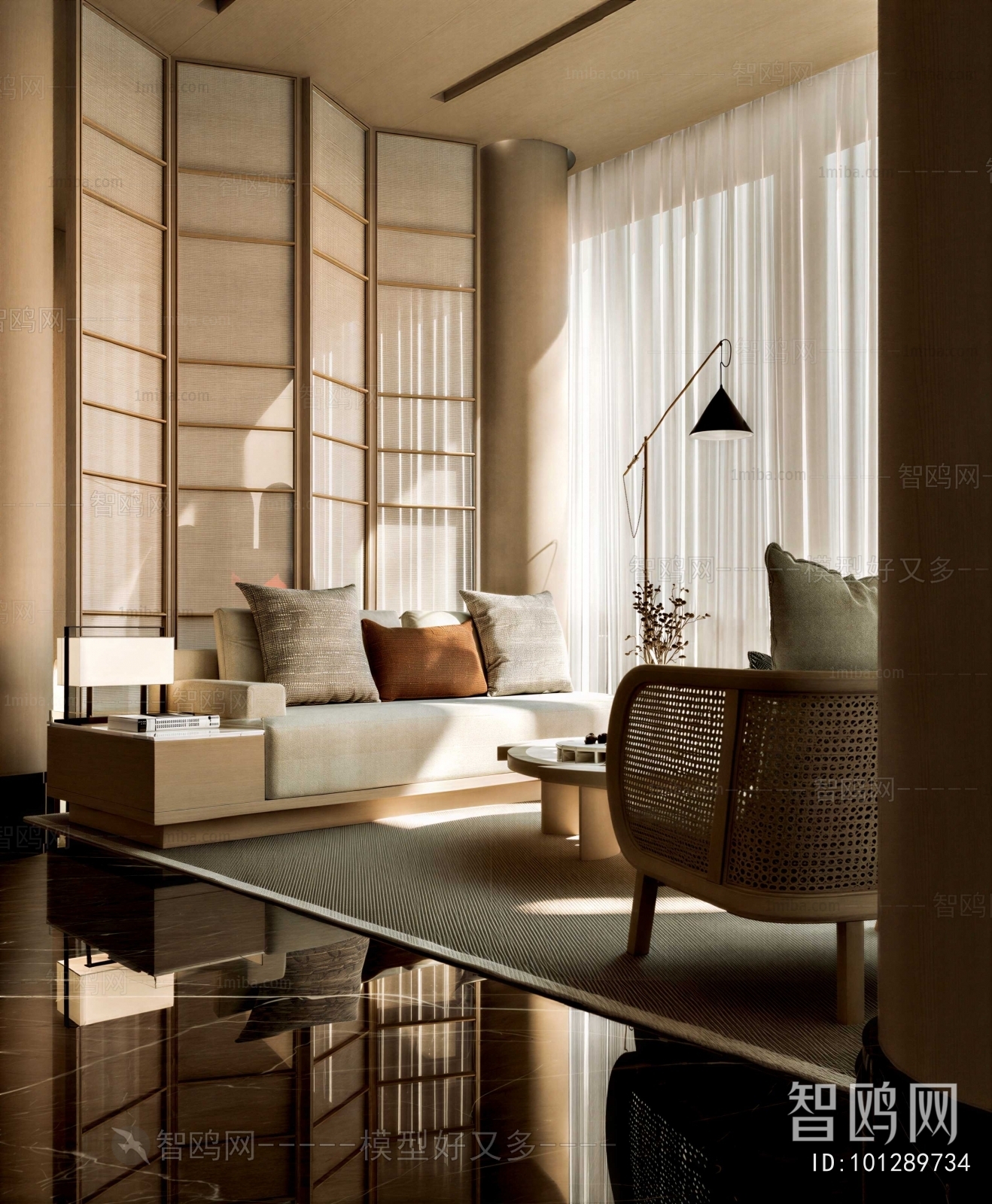 Japanese Style A Living Room