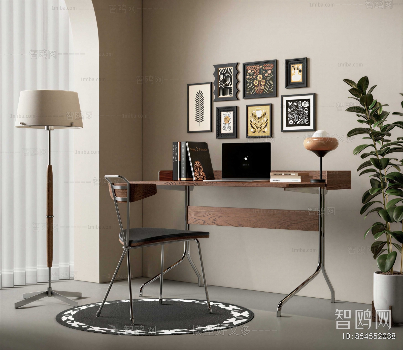 Modern Computer Desk And Chair