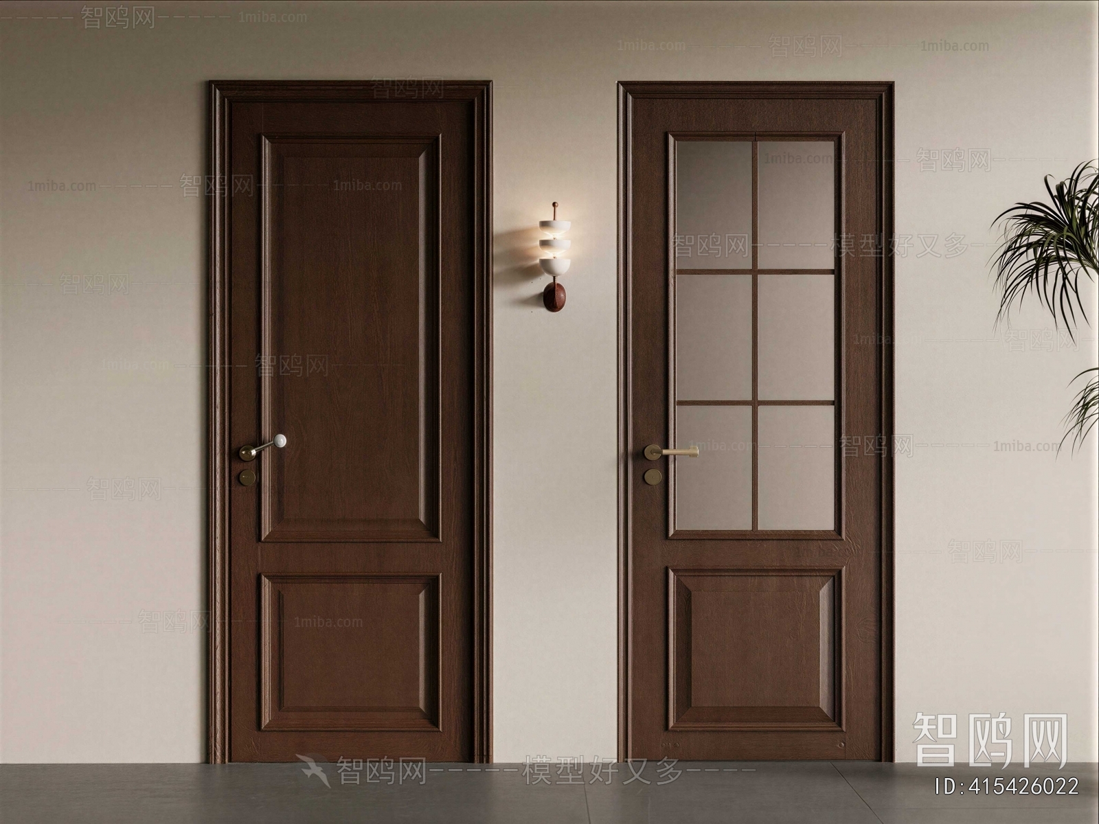 French Style Single Door