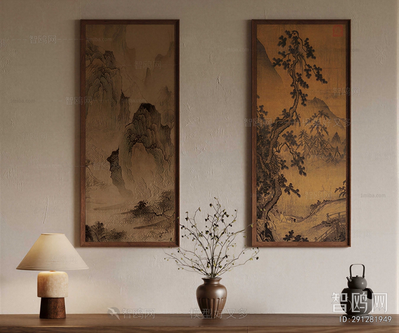 New Chinese Style Painting