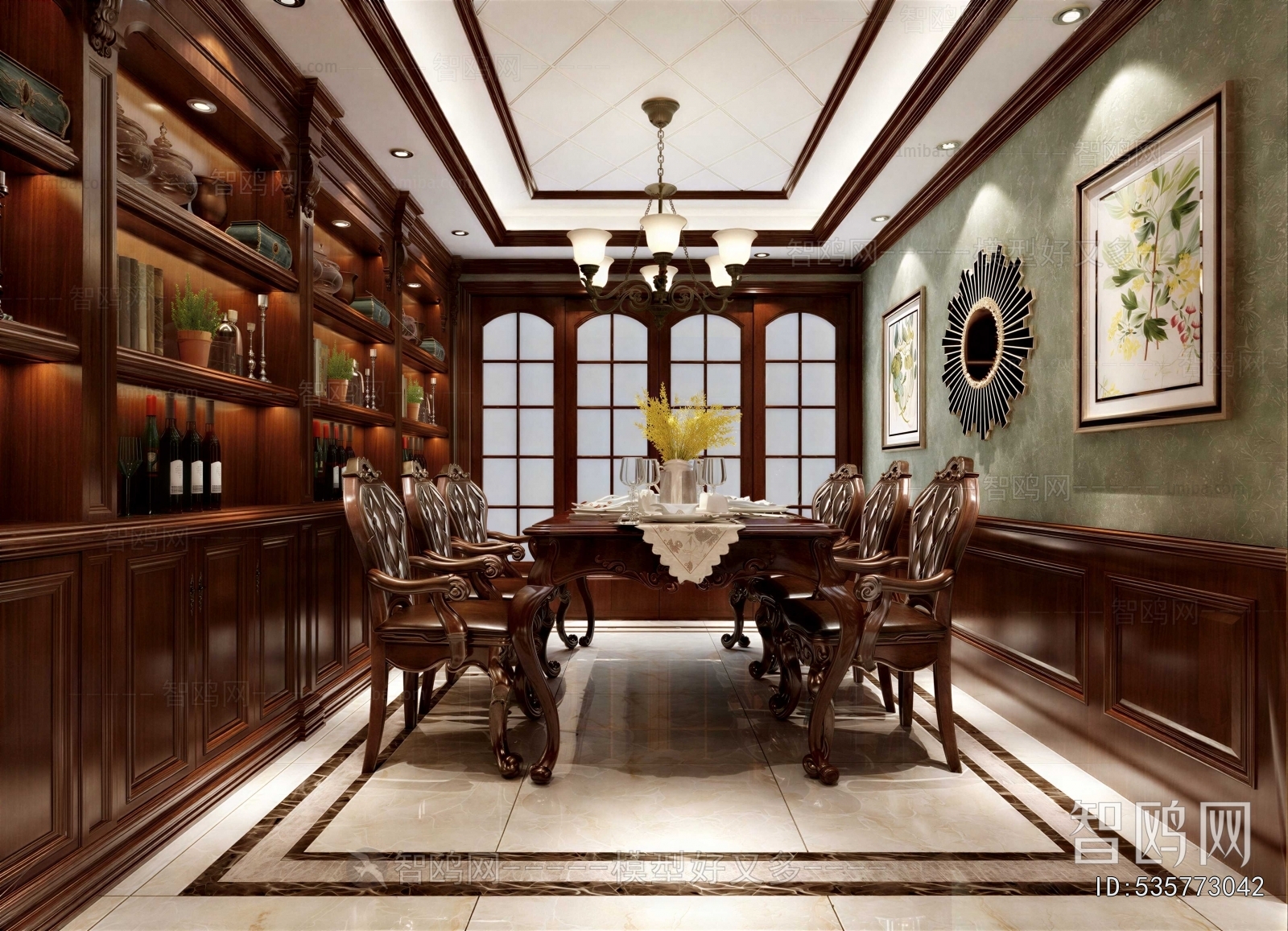 American Style Dining Room