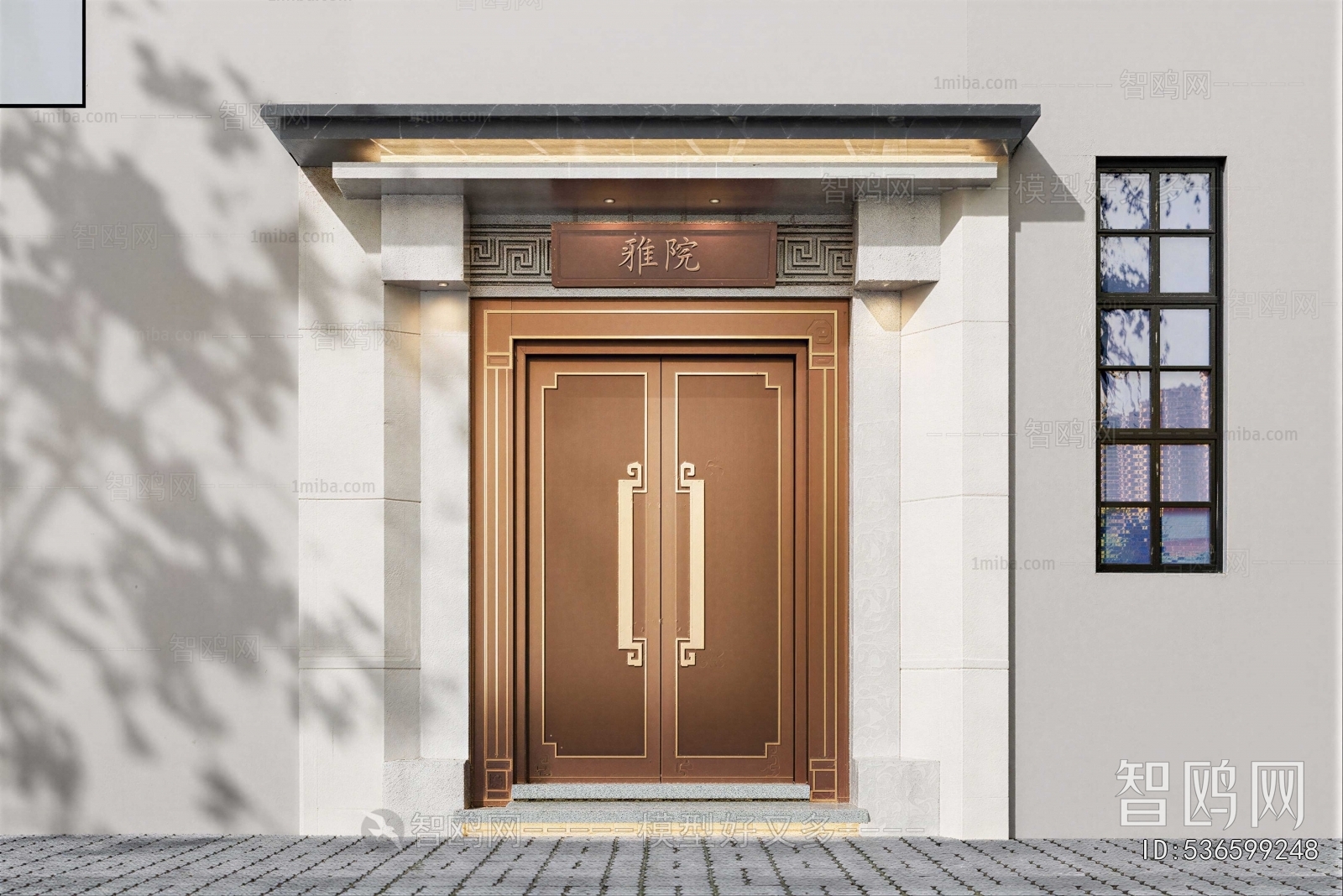 New Chinese Style Entrance Door