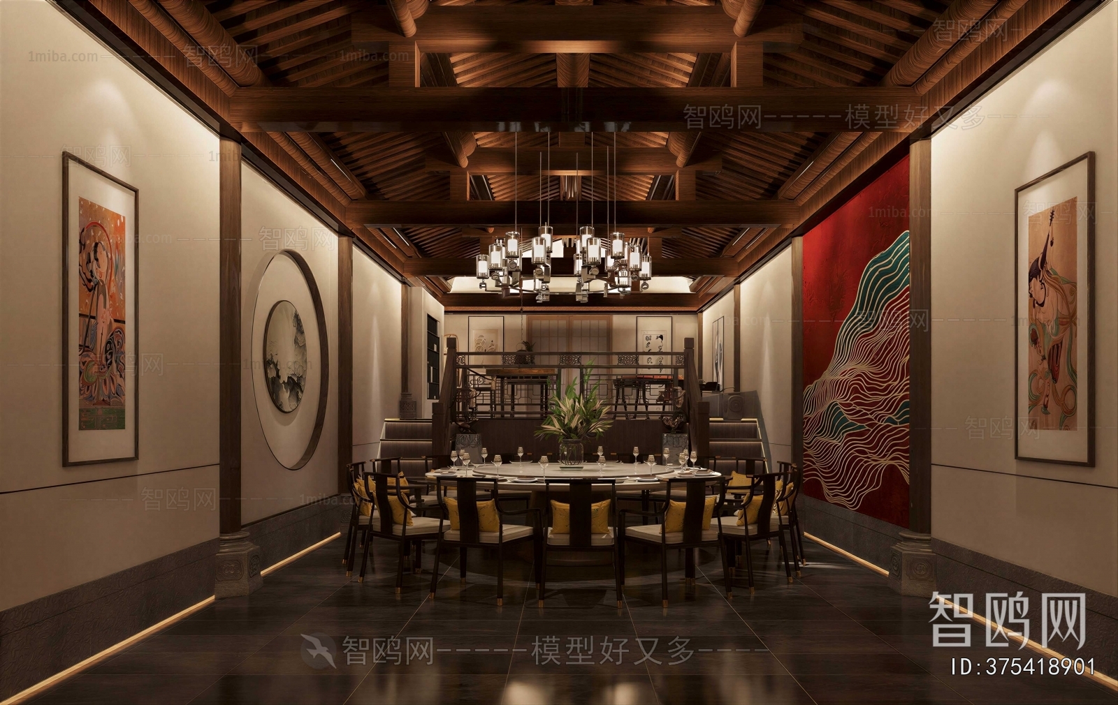 New Chinese Style Restaurant Box