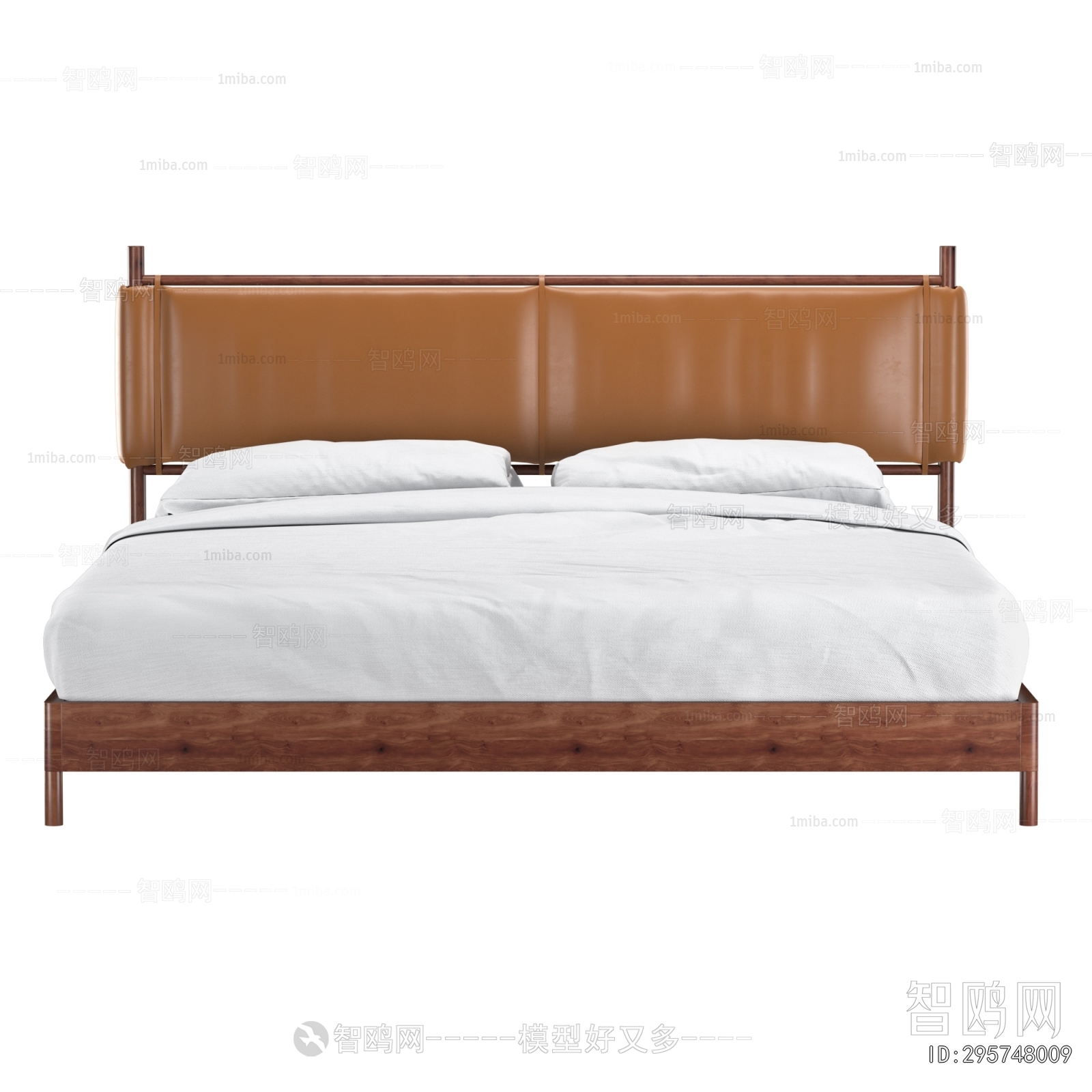 Modern Nordic Style Double Bed