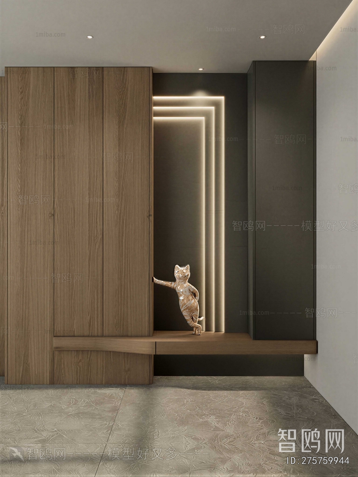 Modern Entrance Cabinet