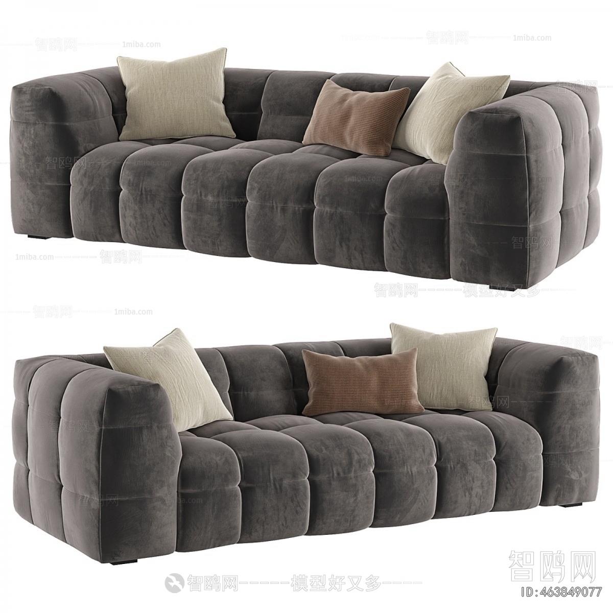 Modern Three-seat Sofa
