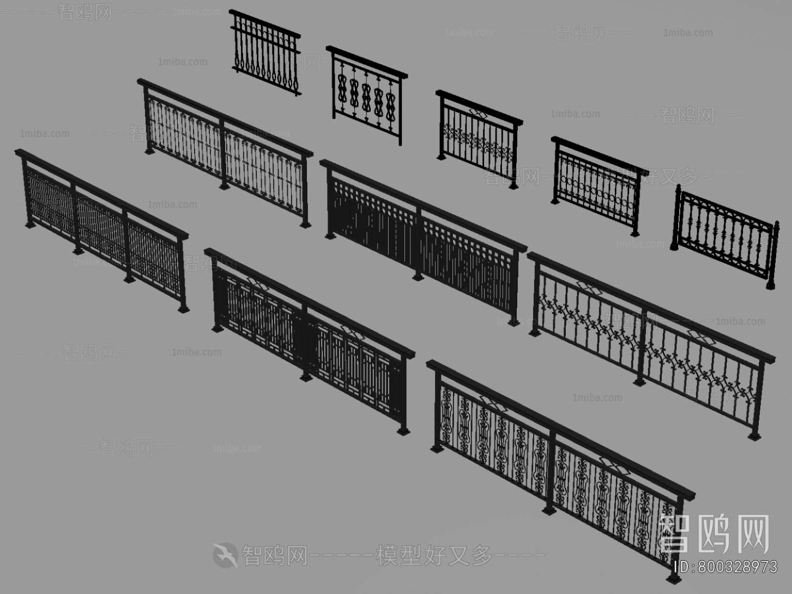 Simple European Style Guardrail