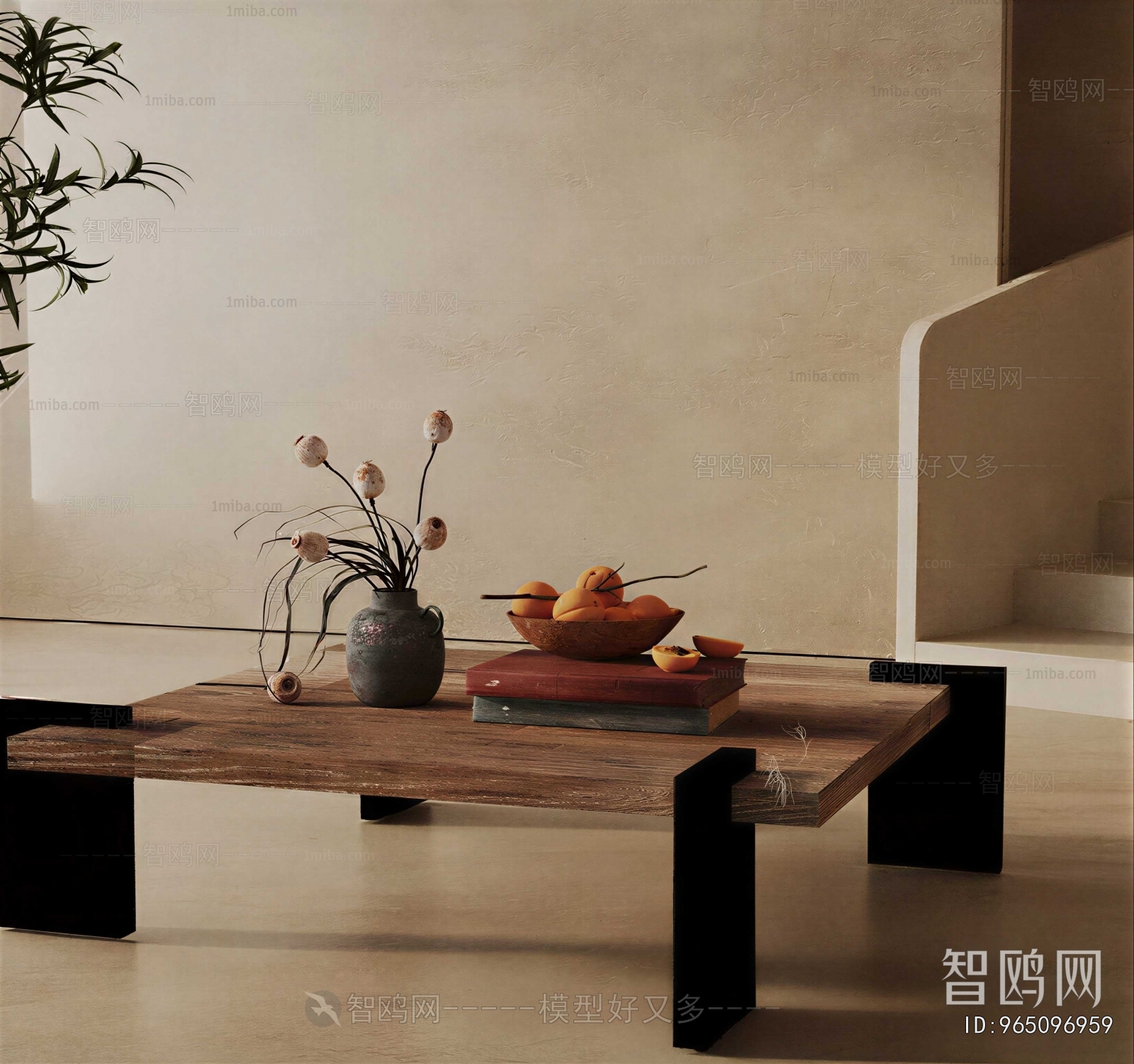 Wabi-sabi Style Coffee Table