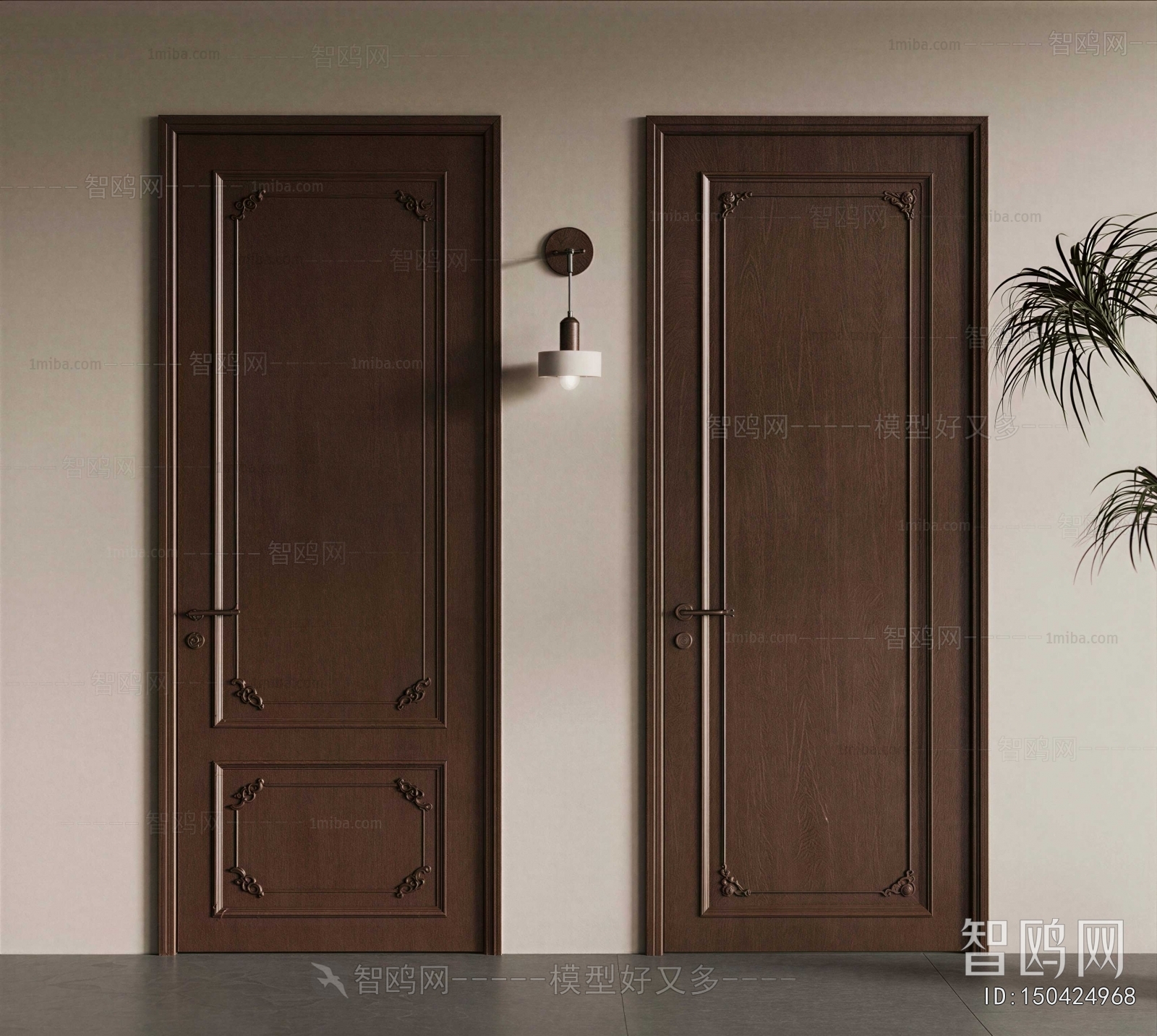 French Style Single Door