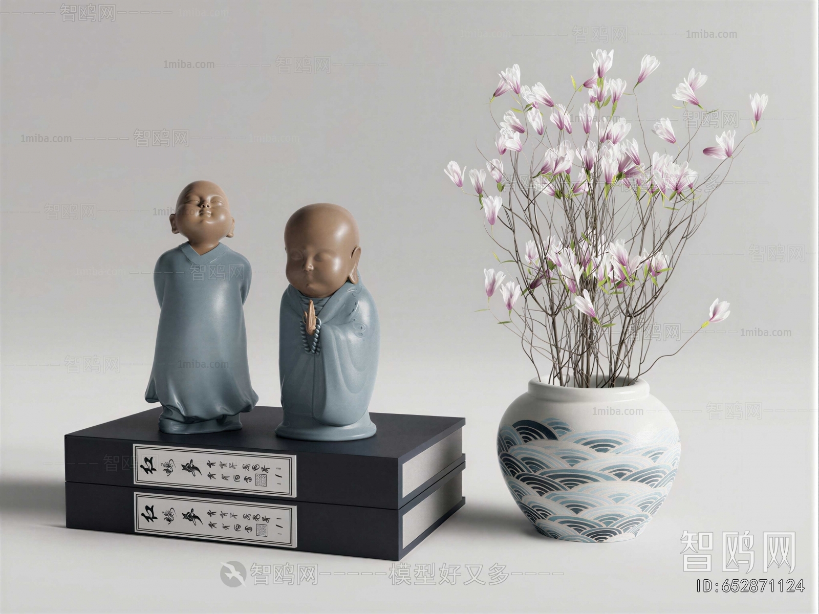 New Chinese Style Flower Arrangement