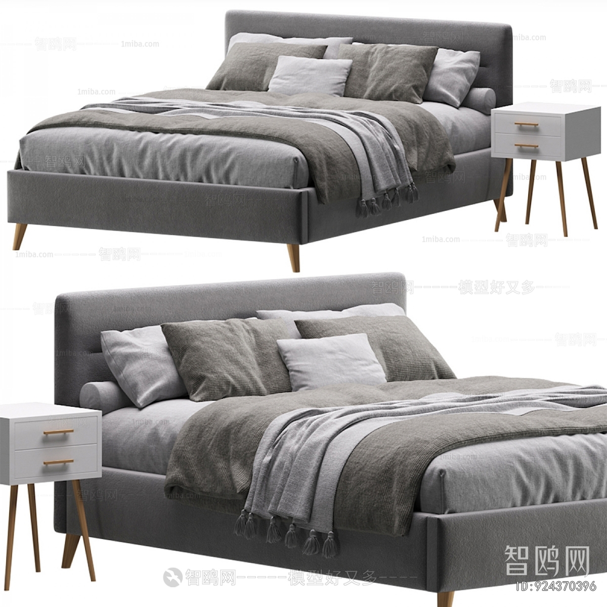 Modern Double Bed